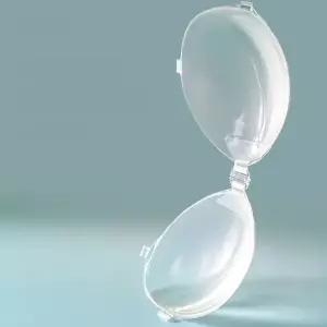 [하프클럽/오티마트]오프숄더 클리어 실리콘 투명 브라 SL-1007463