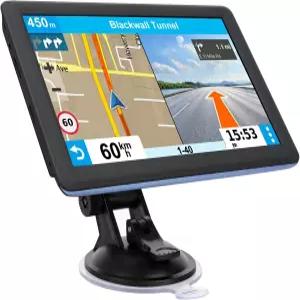 카 트럭 RV용 GPS 내비게이터 - 7인치 HD 터치스크린 내비게이션 시스템 최신 2026 지도 무료 평생