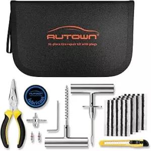 AUTOWN 타이어 펑크 수리 키트 31pcs 자동차 오토바이 ATV 지프 트럭 트랙터용