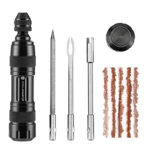 자전거 튜브리스 타이어 펑크 키트 스쿠터 바이크 오토바이 수리 도구 5PCS 줄무늬 야외 액세서리