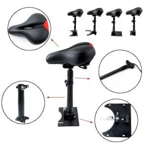 KUGOO M4 Pro 전동 스쿠터 10 인치 접이식 시트 안장 높이 조절 가능 충격 흡수 의자