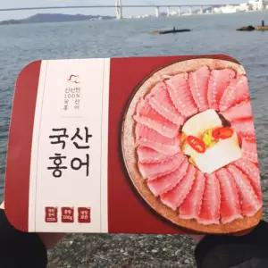 저온숙성 삭힌홍어 홍어회 삼합용 국내산 홍어500g