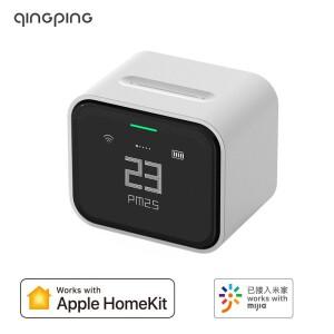 Youpin Qingping 공기 감지기 라이트, 샤오미 Mihome 앱, 애플 홈키트용, 레티나 터치 IPS 스크린 작동 PM2