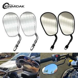 Harley Dyna Sportster 883 1200 Softail Touring Electra Glide Street 용 바이크 오토바이 백미러 사이드
