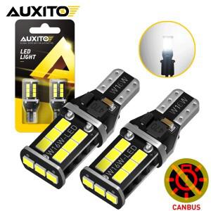 AUXITO 2Pcs W16W T15 921 LED 전구 Canbus LED 자동차 백업 반전 조명 T16 912 921 LED 오류 없음 T10 W5W