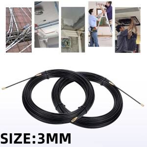 3mm 5M-40M 나일론 케이블 풀러 전기공 테이프 덕트 배선 벽 와이어 스레더 피쉬 가이드 푸싱
