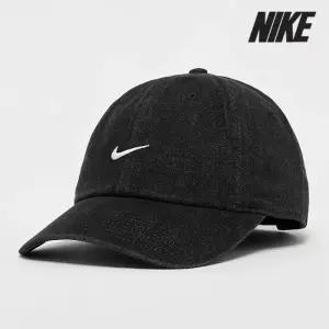 [나이키]나이키 데님 모자 i6- HF0383-010  NSW 클럽 언스트럭처 데님 캡