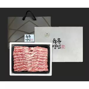 추석갈비세트 초이스등급 미국산 LA꽃갈비 선물세트 1.5kg 명절선물세트 대량주문 답례품 쇼핑백