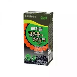 VEGEMIL 베지밀 검은콩과 검은참깨 190mlx48팩 4143070