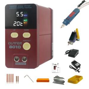 801D 스폿 용접기 18650 배터리 가정용 DIY 휴대용 커패시터 에너지 저장 휴대폰 수리