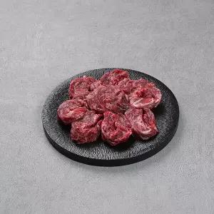 정품 횡성한우 1+등급 제비추리 1kg
