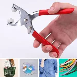 똑딱이단추 달기 스냅 단추 펀치 가시도트 펜치 소매 스냅단추펀치 기구 DIY 똑딱이 옷고정