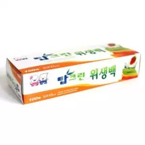하니B1 위생팩 탑크린 비닐팩 투명봉투 일회용 비닐봉투 30x45cm 100매 스마트 높은 재구매