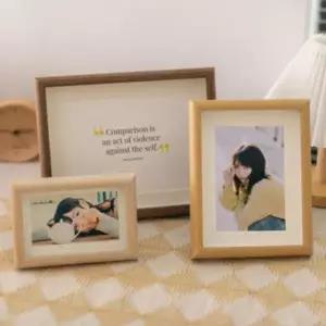 우드 포토 액자 홈데코 탁상 5x7 인테리어 프레임 사진 탁상액자4x6 6x8 4x6