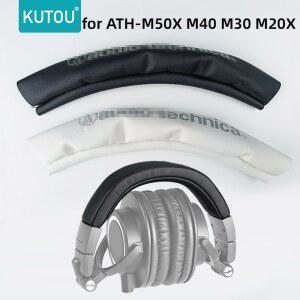 오디오 테크니카 ATH M50X M40 M30 M20X 헤드폰 헤드밴드 패드 쿠션 교체 커버용 KUTOU 교체용 헤드밴드