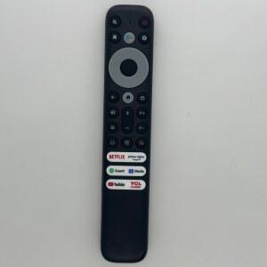 TCL 미니 LED QLED 4K UHD 스마트 안드로이드 TV(음성 없음)용 RC902V FMR4 교체용 리모컨(넷플릭스, 프라임, 유튜브, 가드 포함)