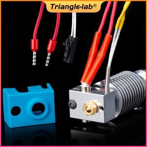 PRUSA i3 MK3 MK2/2.5 v6 방열판 노즐 3D 프린터용 Trianglelab V6 Hotend 사전 조립 장치