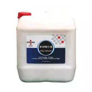 국산 바닥재용 포리왁스R 말통 18.75L 바닥코팅제 청소용품 광택재 광택제