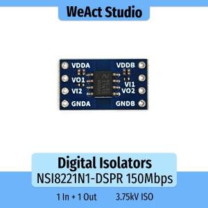 NSI8221N1-DSPR 디지털 아이솔레이터 고속 듀얼 채널 모듈