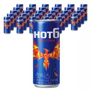 핫식스 오리지널 에너지음료, 250ml, 30개