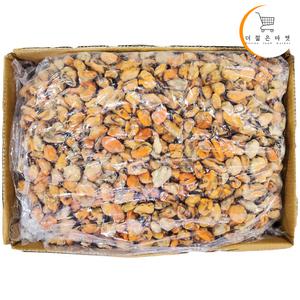 자숙 홍합살 바지락살 10kg 벌크 냉동 손질 깐 조개살 도매 업소용