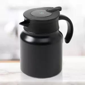 보온보냉주전자 티웨어 온도표시 보온주전자(900ml) (블랙) 보냉포트 보냉보온주전자