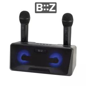 (BZ-K1010C) 비즈 노래방마이크 듀얼 무선 블루투스/무선/마이크/블루투스/강의용/노래방/휴대용/수업용/캠