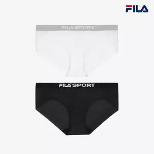 [휠라][휠라 공식] 헤리티지 테니스 팬티 2종 택 (FI4DRG1104F_2SKU)