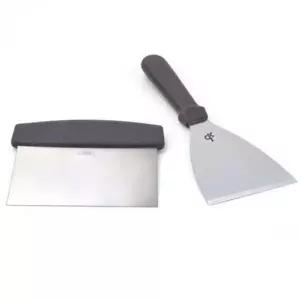 [제이큐]스텐 사각 뒤집게 부침개 철판 요리 스텐뒤집개