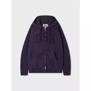 [후아유][AK수원점] [후아유] 공용 Vintage Dyed USA Hood Zip-up(Over-fit) WHMZG4991U