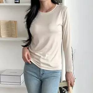 [하프클럽/]티셔츠 가을맨투맨 이너티셔츠 무지티 긴팔크롭티 오버핏티셔