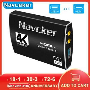 USB 비디오 캡처 카드 동글 게임 스트리밍 라이브 스트림 방송  MICinput 포함  HDMI  4K60Hz
