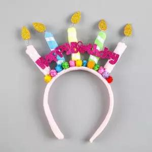 홈파티 럭셔리 촛불 생일머리띠 A타입 기념일 축하 파티 행사