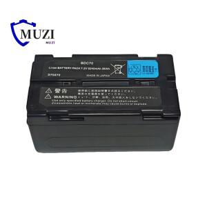 탑콘 ES CX 소키아 FX SETX 토탈 스테이션 측량 장비용 BDC70 리튬이온 배터리 팩 7.2V 5240mAh