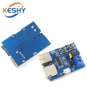 음성 사운드 재생 모듈 Arduino MP3 플레이어 UART I/O 트리거 클래스 D 증폭기 보드 5W 8M 스토리지 DY-S