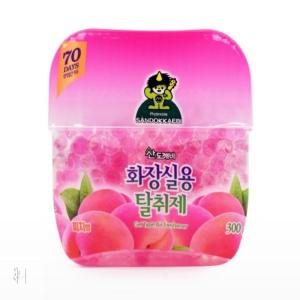 더현 화장실용 탈취제 피치 300g 반려동물냄새제거 실내탈취제