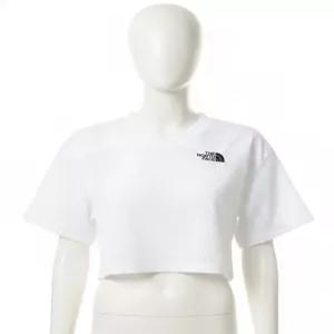 노스페이스 NT7US35K 여성 에어로넷 반팔 티 WHITE