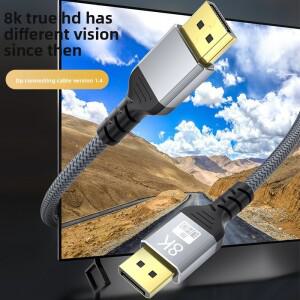 8K DP 1.4 케이블 8K@60Hz 디스플레이포트 비디오 HD to 4K@144Hz 노트북 TV Xbox 프로젝터 게이밍 모니터