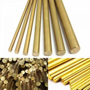 직경 1.6-20mm 길이 100-500mm 하드웨어 DIY 칼 손잡이 용 황동 라운드 바 막대 원형 와이어 튜브 모델 제