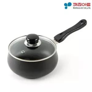 키친아트 쥬노 블랙 경질냄비 편수 20cm 국냄비 찌개