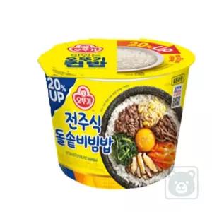 꼭필스 컵밥 오뚜기 전주식돌솥비빔밥 269G 12개 즉석도시락