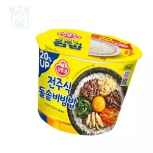 루다스 한식도시락 컵밥 오뚜기 전주식돌솥비빔밥 269G 12개