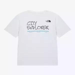 thenorthface NT7US35B 남성 트레블러 반팔 티 WHITE