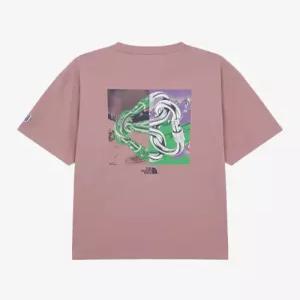 [국내정품] 노스페이스 THE NORTH FACE NT7UR70C 남성 카라비너 반팔 티셔츠 SOFT PINK