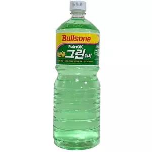 레인 에탄올 그린 워셔액 1.8L 운전 유리창 세정 차기스제거타월 차유리크리너 S-W8EFCB2