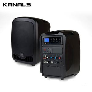 카날스 KANALS AT-115BN 선거용 충전용 포터블스피커 핸드 무선마이크 1개 포함 타입변경가능
