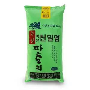 신안천일염 햇소금 2025년산 국산 100% 식용 절임 김장용 굵은소금 신안 명품 짠도리 천일염 5kg