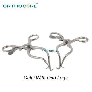 의대생 이상한 다리를 가진 Gelpi 척추 신경 수술 기구 정형외과 수의학