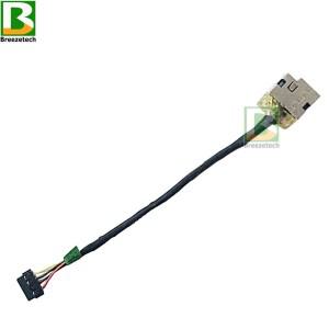 HP ENVY 14-R052NO 15 17 Pavilion 210 G1 14-K 11-E 11-E015DX 17-P 용 DC 전원 잭 소켓 와이어 케이블