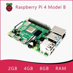 공식 오리지널 라즈베리 파이 4 모델 B Dev 보드 키트, RAM 2G, 4G, 8G, 코어 CPU, 1.5Ghz, 3 Pi 3B + 보